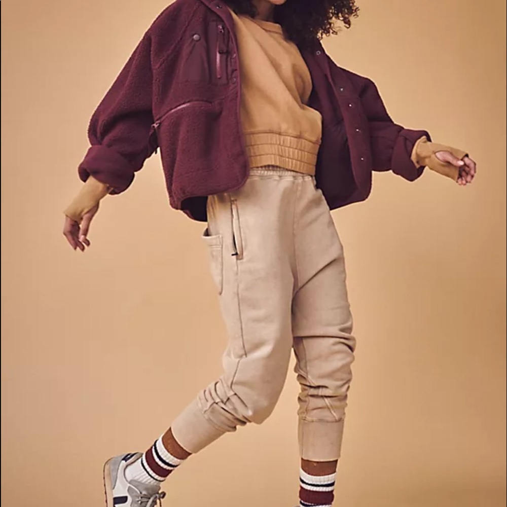 Free People June Bug Joggers Sz M NWT